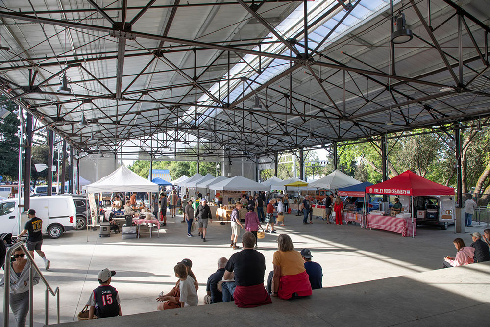 Interior of Foley Pavilion