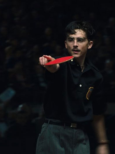 Timothee Chalamet in 'Marty Supreme'