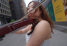 Dawn viollinist in short fil m "B!tch I'm Early!