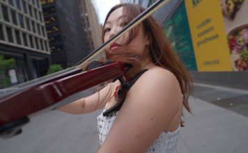 Dawn viollinist in short fil m "B!tch I'm Early!