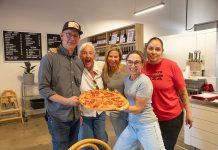 Acre Pizza on opening day
