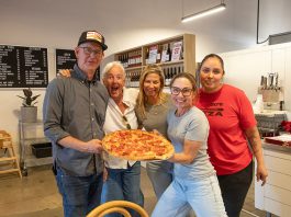 Acre Pizza on opening day