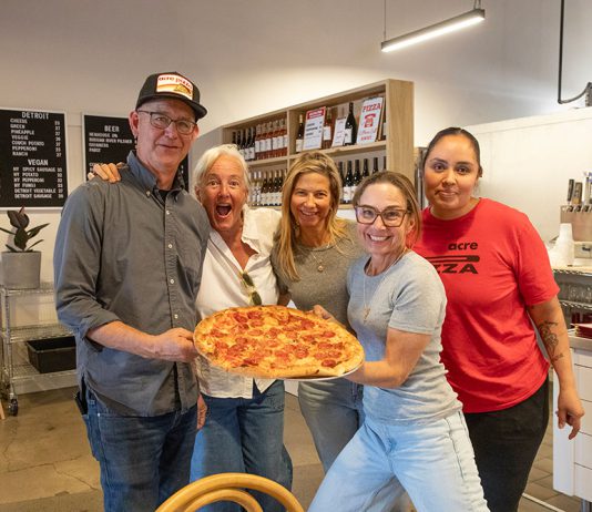 Acre Pizza on opening day