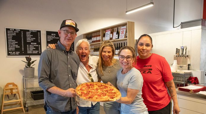New entry on the local pizza scene Acre Pizza on opening day