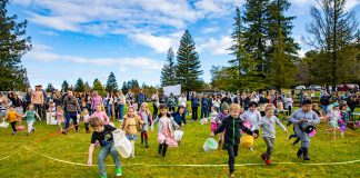 Easter Egg Hunt in Healdsburg