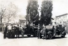 Historic fire trucks