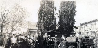 Historic fire trucks