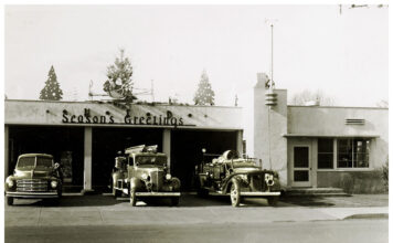 Healdsburg Fire, 1950