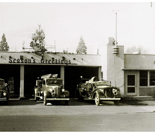 Healdsburg Fire, 1950
