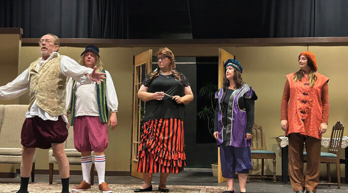 Leading Ladies on stage