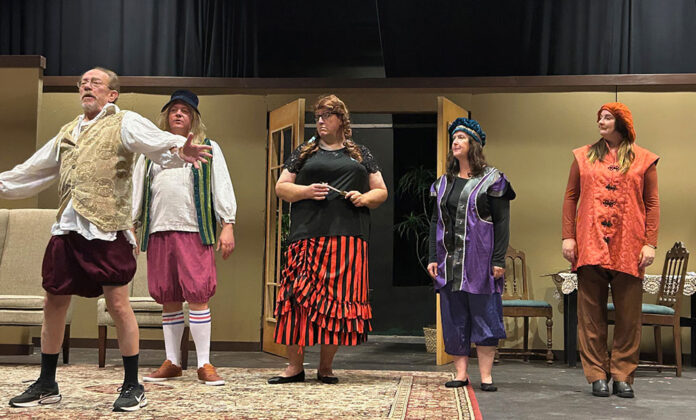 Leading Ladies on stage