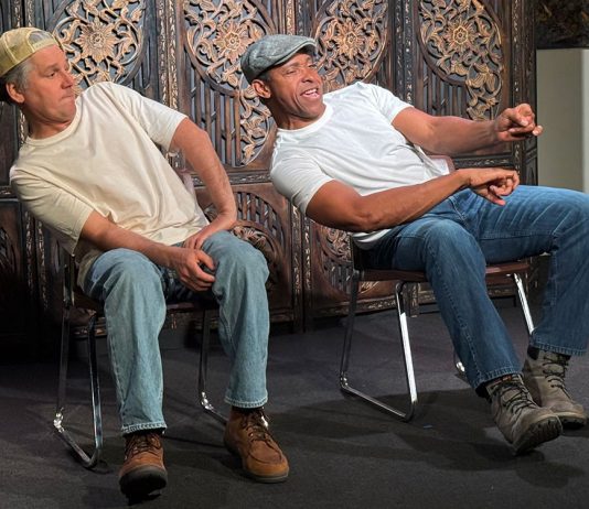 Actors pretending to drive