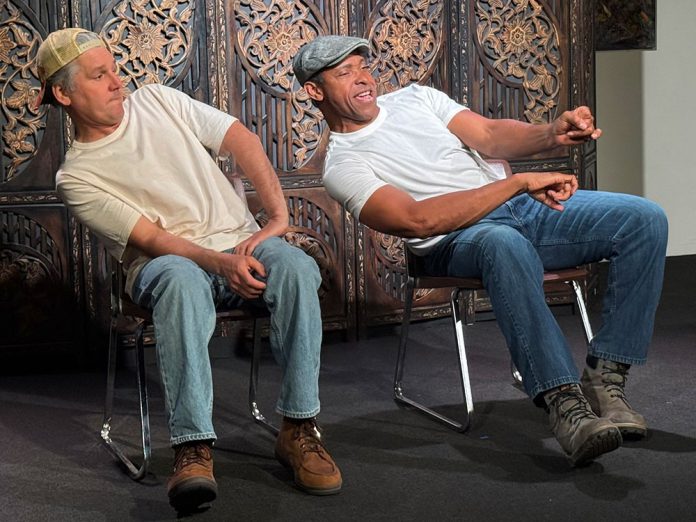 Actors pretending to drive