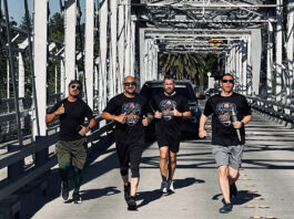 Police Special Olympics torch run
