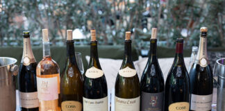 8 big bottles of wine
