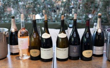 8 big bottles of wine