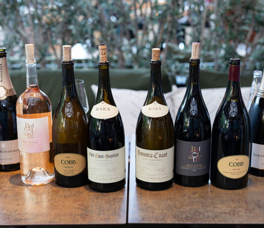 8 big bottles of wine