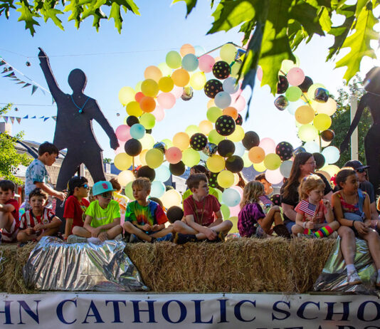 St., John's School float