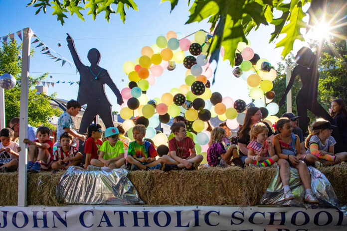 St., John's School float