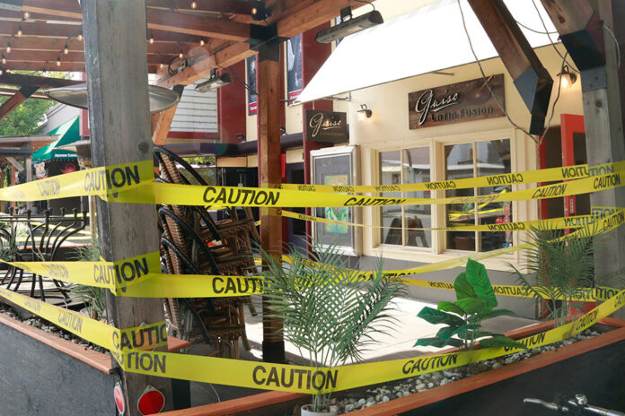 Caution tape