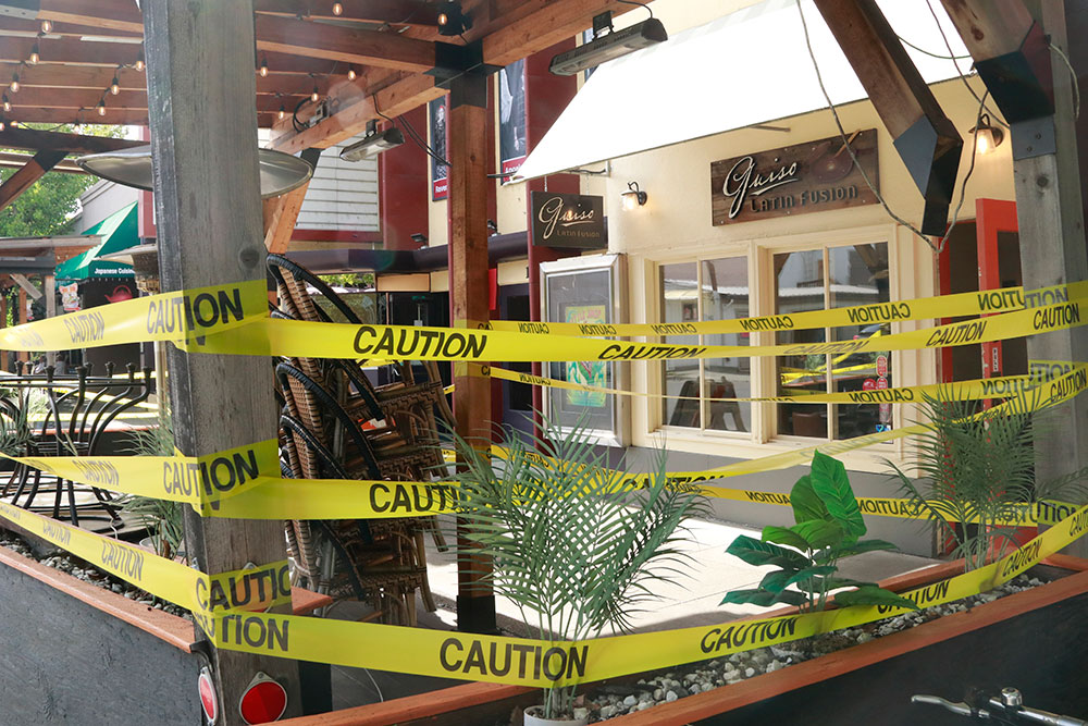 Caution tape