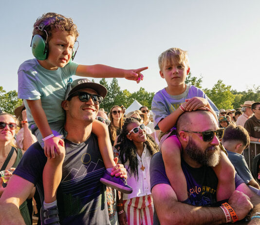 Fans at the Ramble