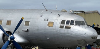 Soviet Il-14 at Pacific Coast Air Museum