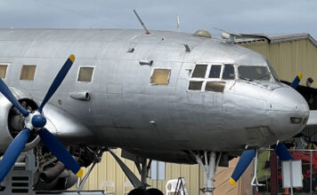 Soviet Il-14 at Pacific Coast Air Museum