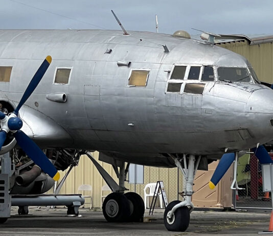 Soviet Il-14 at Pacific Coast Air Museum