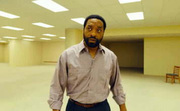 A24 still from 'Backrooms'