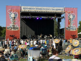 The Ramble open-air music festival.