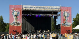 The Ramble open-air music festival.