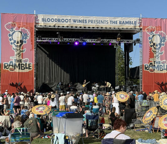 The Ramble open-air music festival.