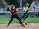 Second baseman and runner