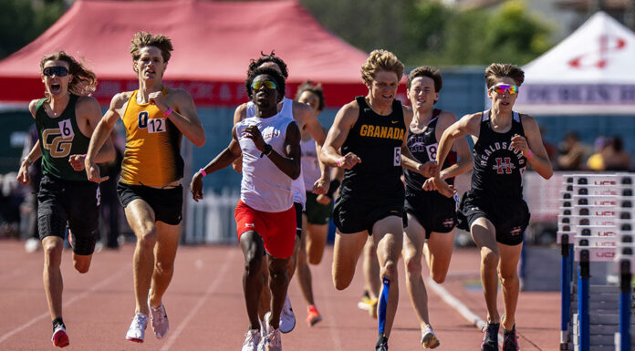 Nearing the finish line as track season ends Track race