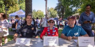Kids parade judges
