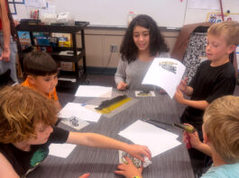 Arts thrive in Healdsburg schools art class