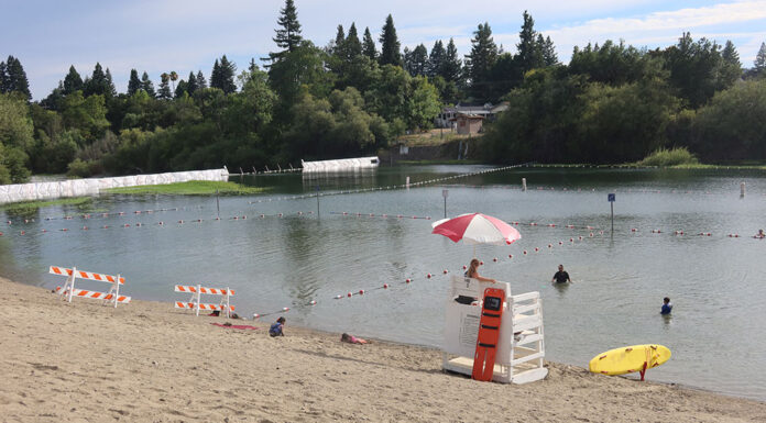 Where the Redwood Highway crosses the Russian River Lifeguard