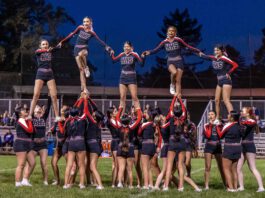 Cheer at halftime boosts morale, pride
