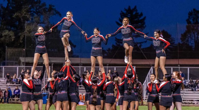 Cheer at halftime boosts morale, pride