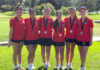 When sub-par play is a good thing INDIVIDUAL TEAM This year’s varsity girls golf team, from left: Natalia Arreguin, Amber Dhiman, Zella Santana, Brooklyn Viramontes, Keira Au and Siena Yeilding.