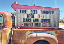 Snapshot: ‘Free beer tomorrow’ says it all