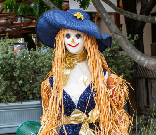Scarecrows invade the Plaza, for a good cause