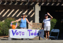 Book learning, wine tasting and voter education